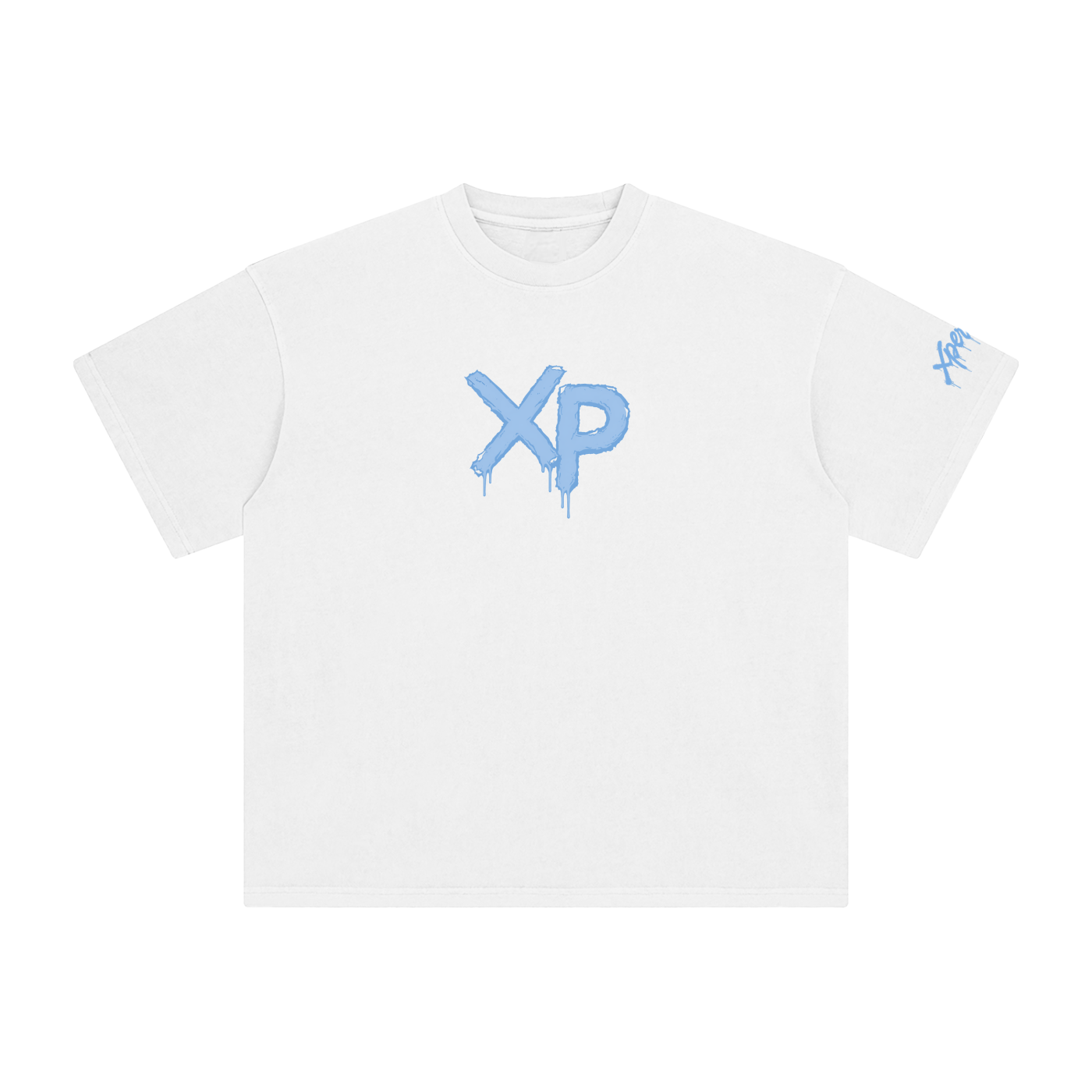 White & Blue Xperience Shirt
